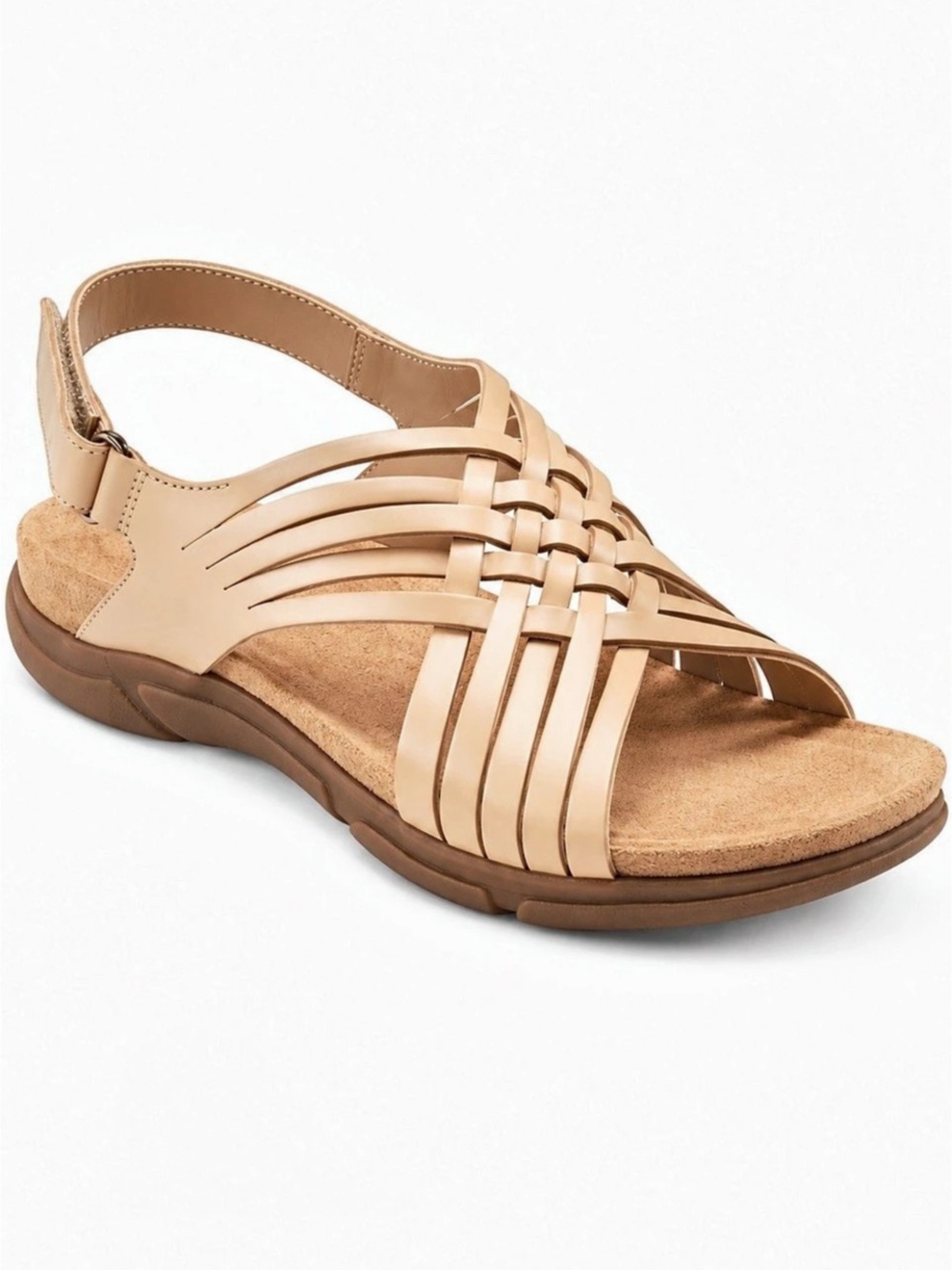 easy spirit Semar Woven Sandals Beige & Brown US 10 M